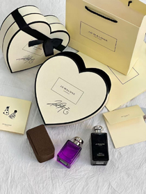 Jo Malone dwuskładkowy zestaw 520 miłość fioletowa róża i czyste drewno i cedr perfum-3002  