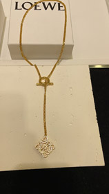 Loewe złoto pełna kostka diamentowa do klamry naszyjnik-3719  
