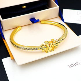 Louis Vuitton LV pełna bransoletka diamentowa-3816