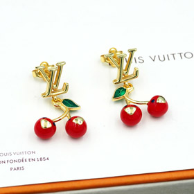 Louis Vuitton LV Metal Cherry List Kolczyki-3820