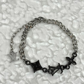 Louis Vuitton LV litery i kwiatowe ozdoby bransoletka-3869