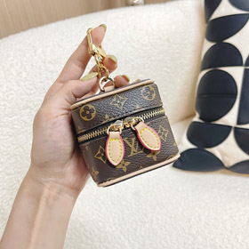 Louis Vuitton LV Mini Torba Kosmetyczna Moneta Portfel Klucznik Wisieszek Ornament-3931  