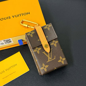 Louis Vuitton LV rocznik list papierosa walizka wisiec ozdoba-3939  