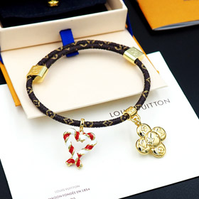 Louis Vuitton LV sznur wiszący maskota w kształcie serca cukierki trzciny bransoletka-4015  