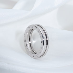 Bulgari ramka list jeden pierścień diament-free pierścień-4026  