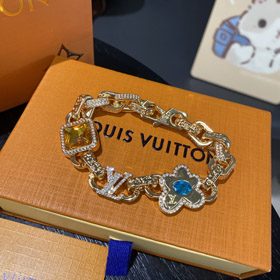 Louis Vuitton LV łańcuch i grawerowane litery brązówka roślinka-4066  