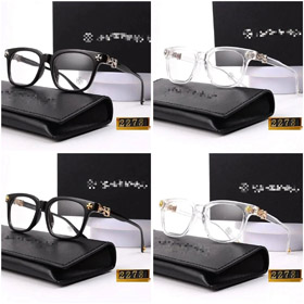 Chrome serca złoto ozdobione okulary-4649  