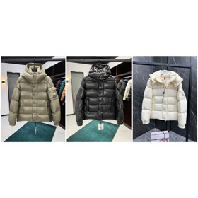 Moncler Maya jednolity kolor prosty i wszechstronny down kurtka-4802  