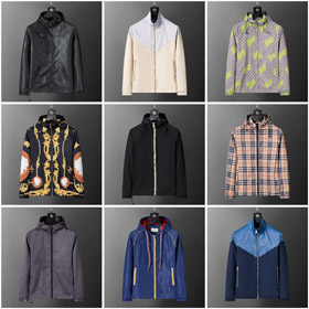 Gucci Fendi nowy all-over list druk kurtka / nadmiarowy płaszcz-4896  