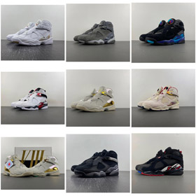 Jordan Air Jordan 8 Retro Aqua OG High-Top Koszykówka Buty-5101  