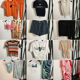 Prada Dior Chanel T-shirt z krótkim rękawem i spodnie zestaw-5393  