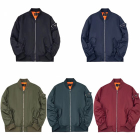 Prada luźne, wszechstronny bomber kurtka-5468  