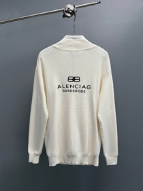 Balenciaga nowy sztuczny dwa kawałkowe wełna dzianiny kurtka-5483  
