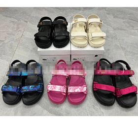 Dior nowy rzepki pas platforma klin sandały-5226  