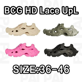 Balenciaga koronkowe okrągłe palce wygodne buty z niskim topem-5574  