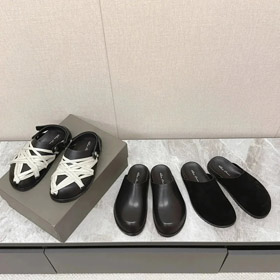 RICK OWENS/RO Megalace zamknięte kapcie-5597  