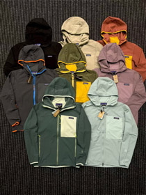 Patagonia TechFace lekki Stand-kołnierz Zip-Up kurtka-5604  