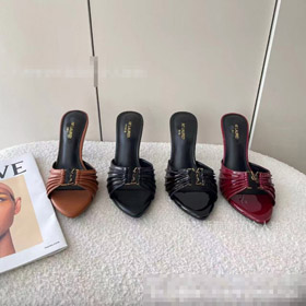 Yves Saint Laurent YSL nowe szpilowe sandały z otwartymi palcami - 5609  