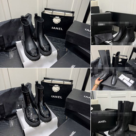 Chanel nowe Chelsea kostki i buty na kolana-5619  