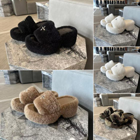 SMFK Niepoślizgowe Platforma Klin Samit Kapcie-5696  