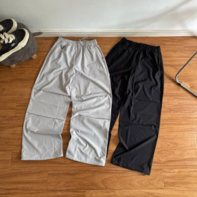 ACG szeroko-noga prosto-dopasowane sznurowe spodnie ładunkowe-5917  