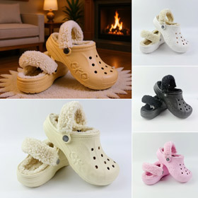 Crocs nowe Bayaband wyłożone bawełniane kapcie-5964  