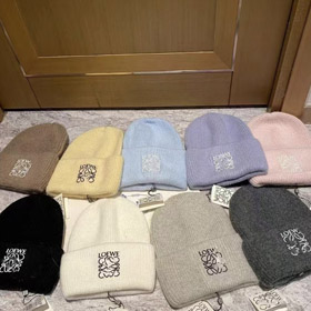 Loewe nowy ciepły królik futro w dzianinie kapelusz-5973  