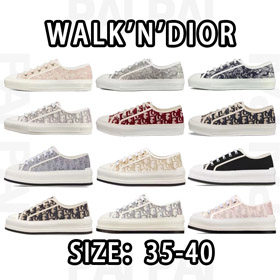 DIOR Walk'n'Dior Oblique niska platforma buty tenisowe-5581  