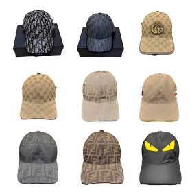 Dior, Gucci, Fendi kapelusz (styl 40)