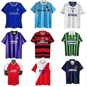Klasyczna koszulka piłkarska Manchester United Barcelona Real Madrid Tottenham Chelsea-1142