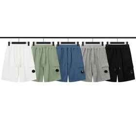 CPCompany Solid sznurek w talii Casual Cargo Shorts-2882  